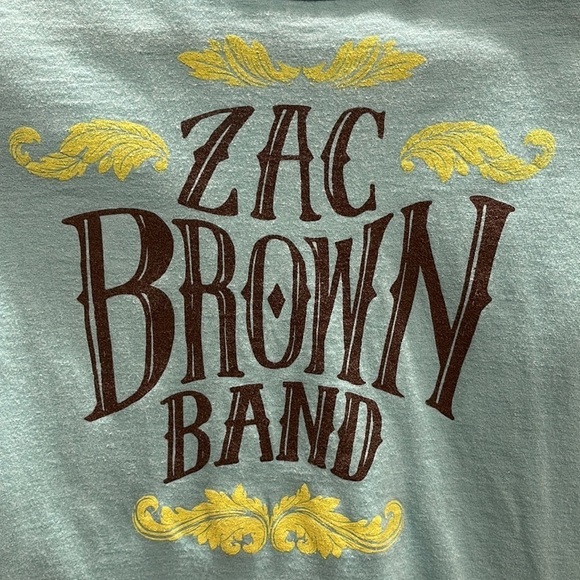Zac‎ Brown Band concert shirt. - Picture 2 of 5